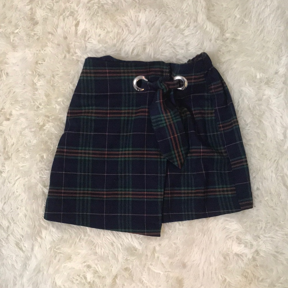 Plaid skirt